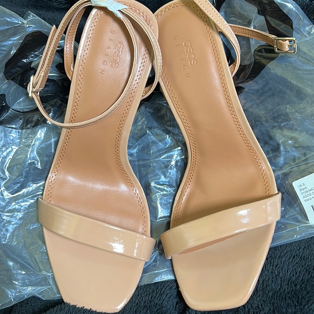 ASOS Wide Fit Heeled Sandals